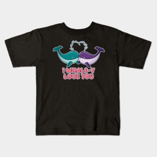whales lover cute lovely Kids T-Shirt